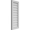 Ekena Millwork Vertical Surface Mount PVC Gable Vnt: Non-Functional, w/2"W x 1-1/2"H, Brickmould Frame, 12"W x 32"H GVPVE12X3202SN - alternate 5
